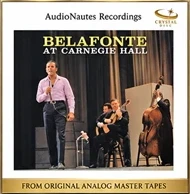 Harry Belafonte – Belafonte at Carnegie Hall, cropped Crystal Disc catalogue poster