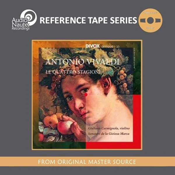 AudioNautes Le Quattro Stagioni reel-to-reel tape artwork
