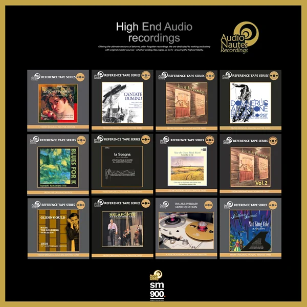 AudioNautes Reference Tape Series catalogue artwork