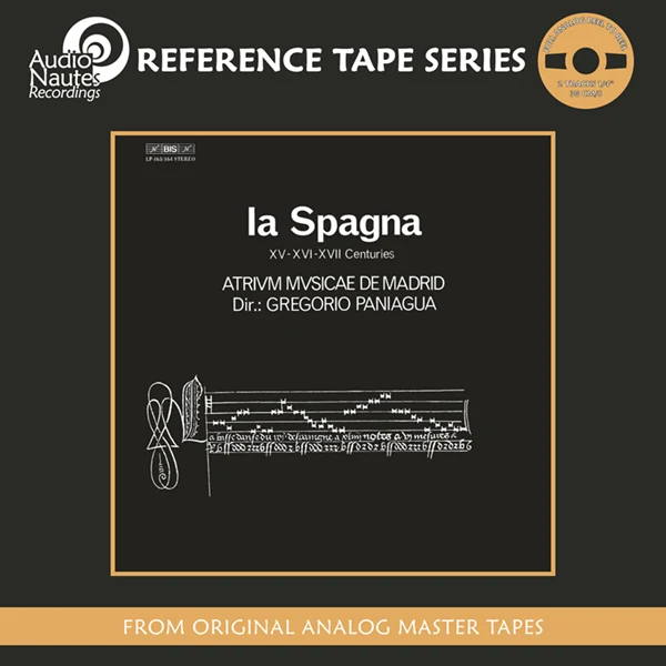 AudioNautes La Spagna reel-to-reel tape artwork