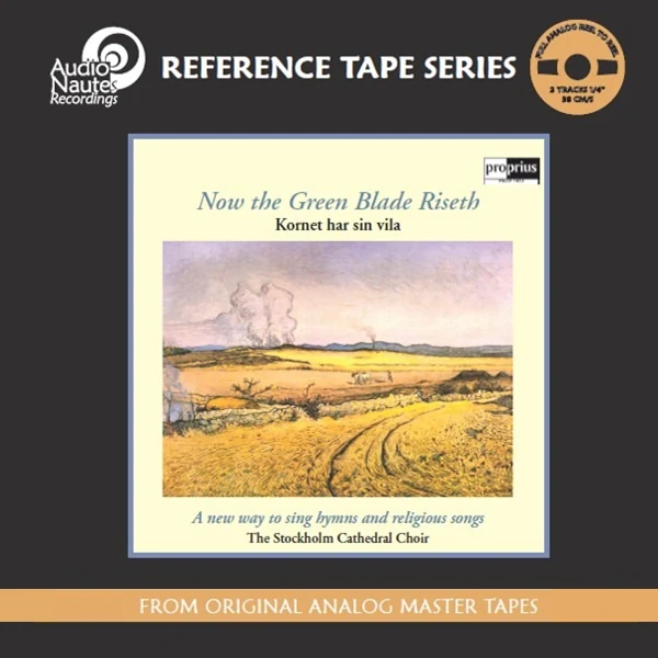 AudioNautes Now the Green Blade Riseth reel-to-reel tape artwork