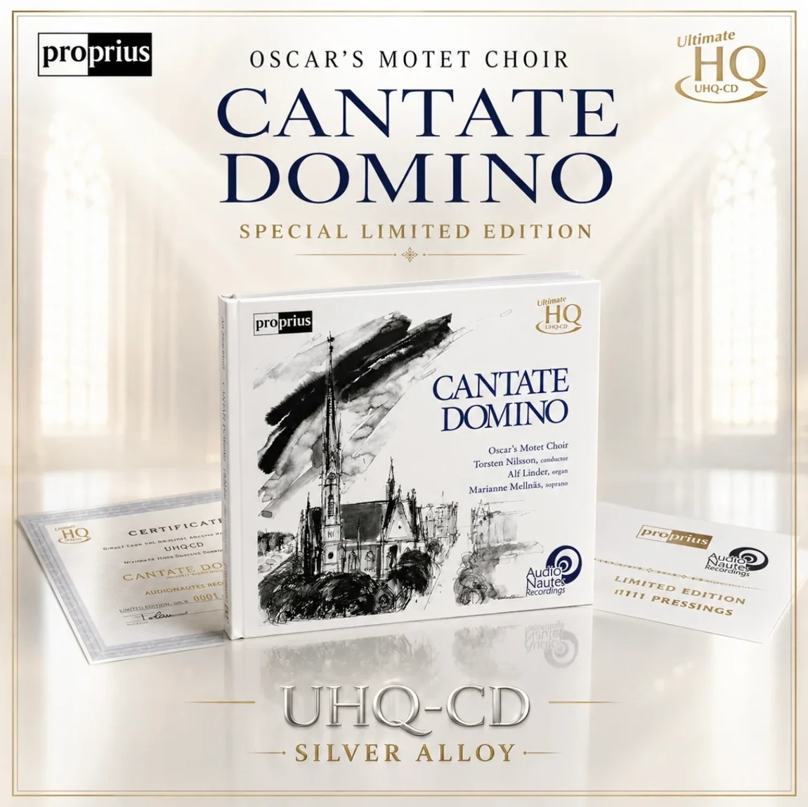 Oscar's Motet Choir - Cantate Domino [UHQCD] album artwork